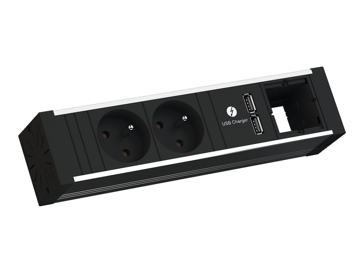 Bachmann VENID - Steckdosenleiste - Eingabe, Eingang GST18 - Ausgangsanschlüsse: 2 (2 x Power UTE, 2 x USB)