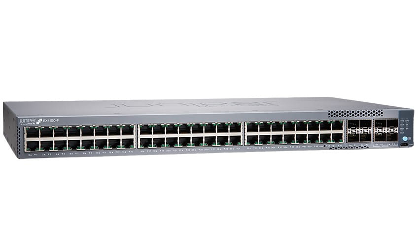 Juniper EX Series EX4100-F - Switch - L3 - managed - 48 x 10/100/1000 (PoE+)