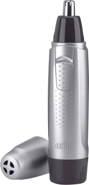 Braun Exact Series EN 10, Ohr, Nase, Schwarz, Silber, AAA, 60 min