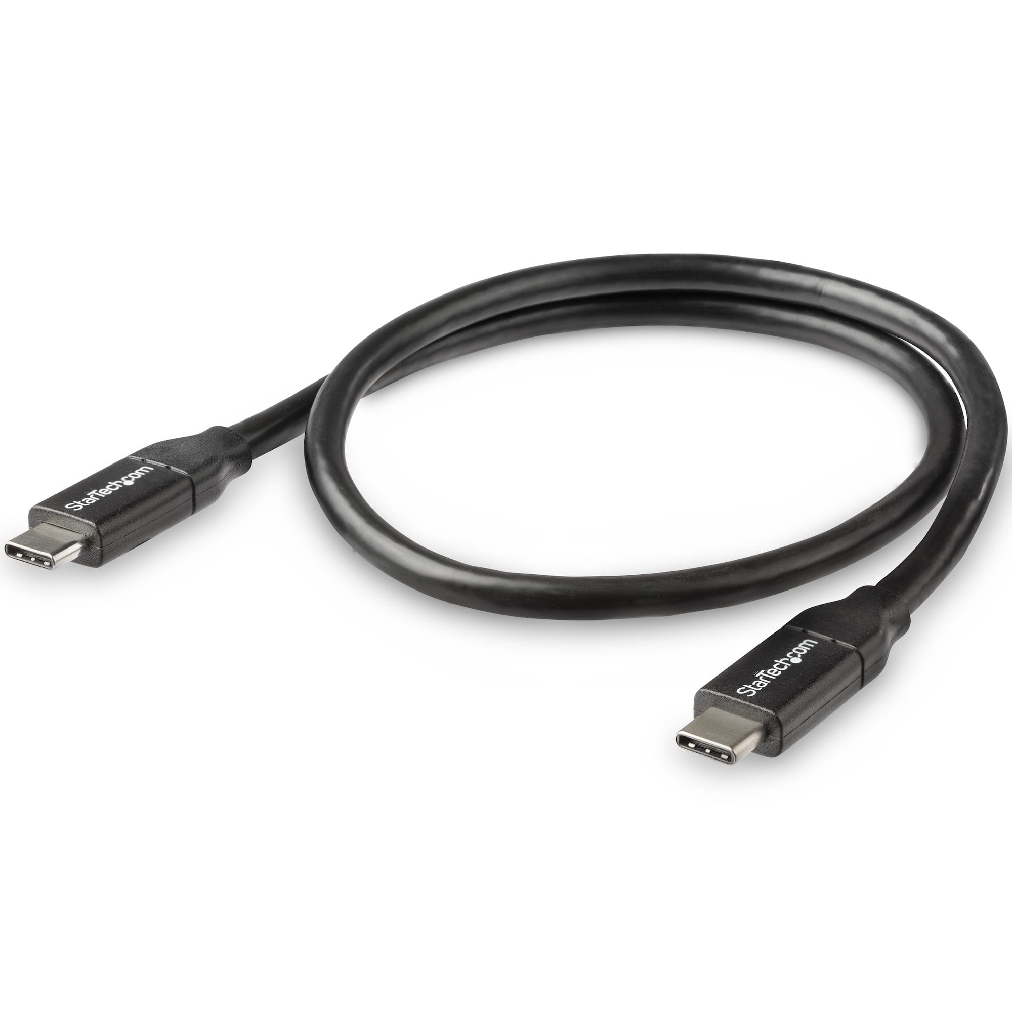 StarTech.com USB-C auf USB-C Kabel mit 5A Power Delivery - St/St - 50cm - USB 2.0 - USB-IF zertifiziert - USB Typ C Kabel - USB-Kabel - USB-C (M)