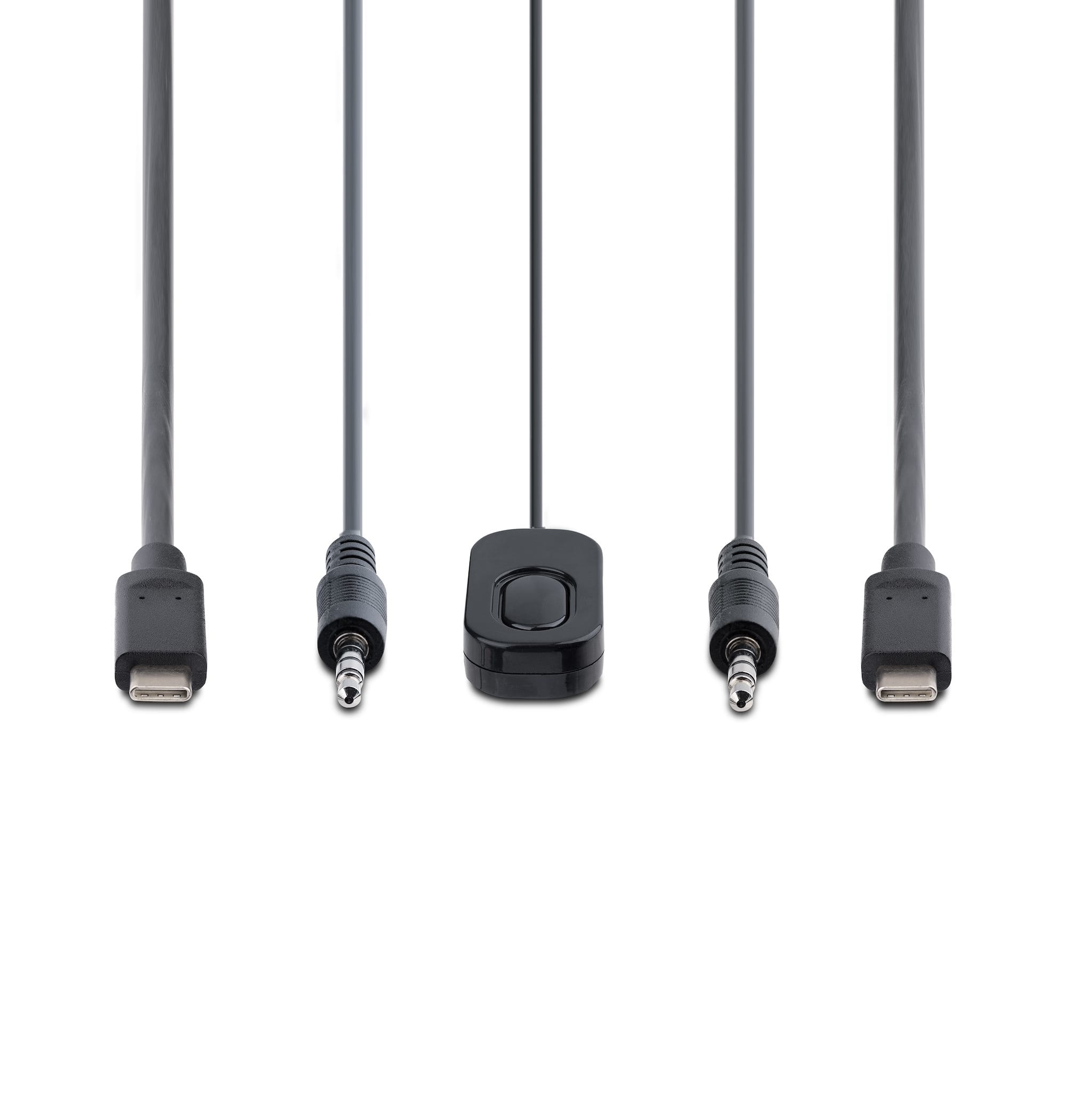 StarTech.com 2-Port USB-C Kabel KVM Switch, 4K60Hz
