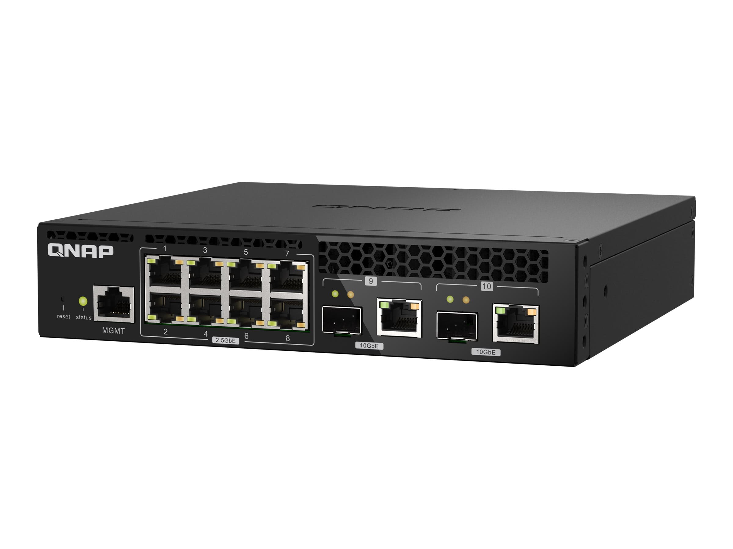 QNAP QSW-M2108R-2C - Switch - managed - 8 x 2.5GBase-T