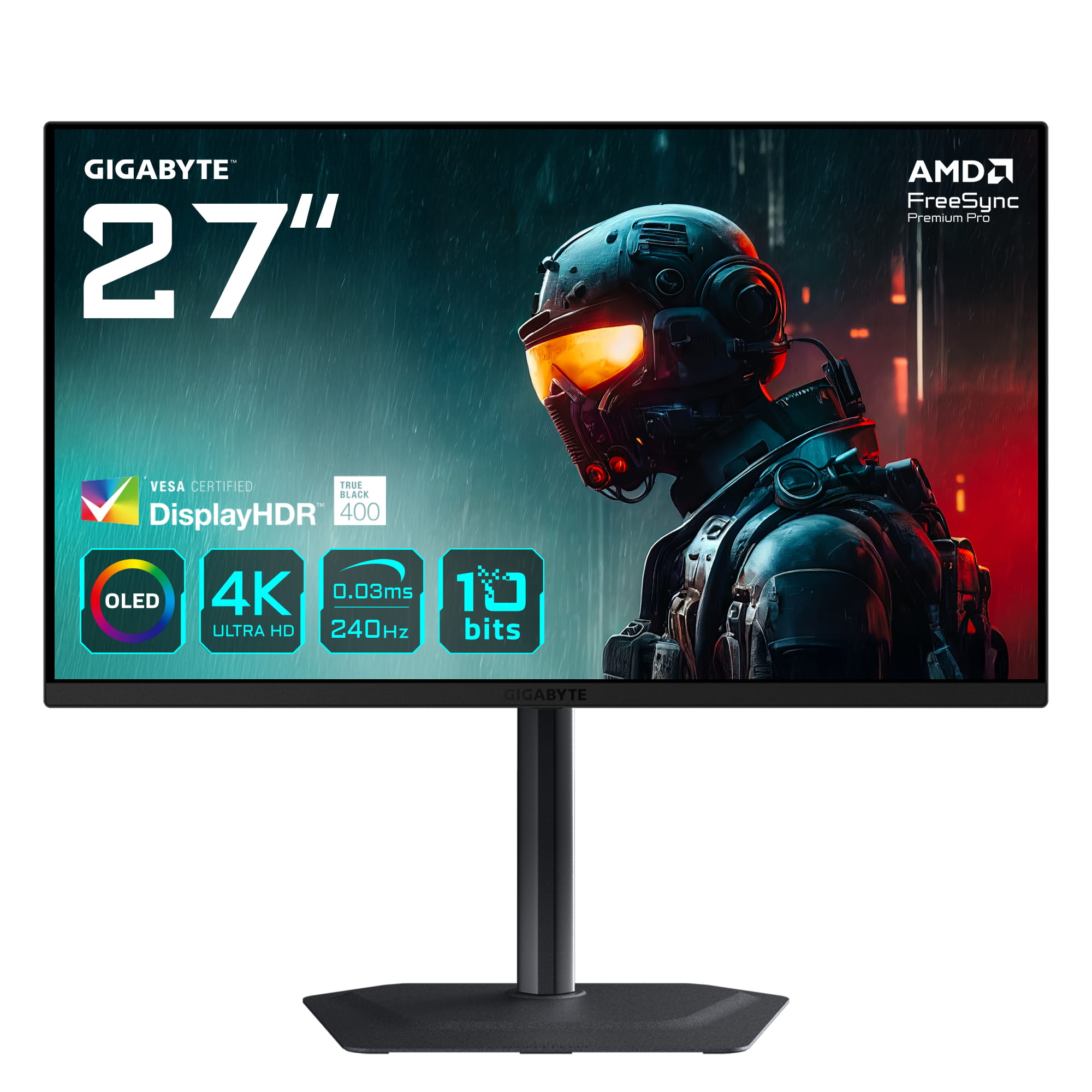 Gigabyte MO27U2 - OLED-Monitor - Gaming - 68.6 cm (27")