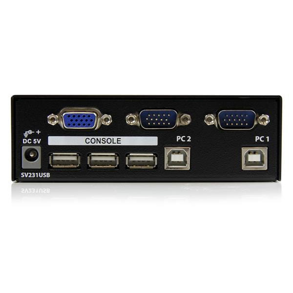 StarTech.com 2 Port VGA USB KVM Switch - VGA