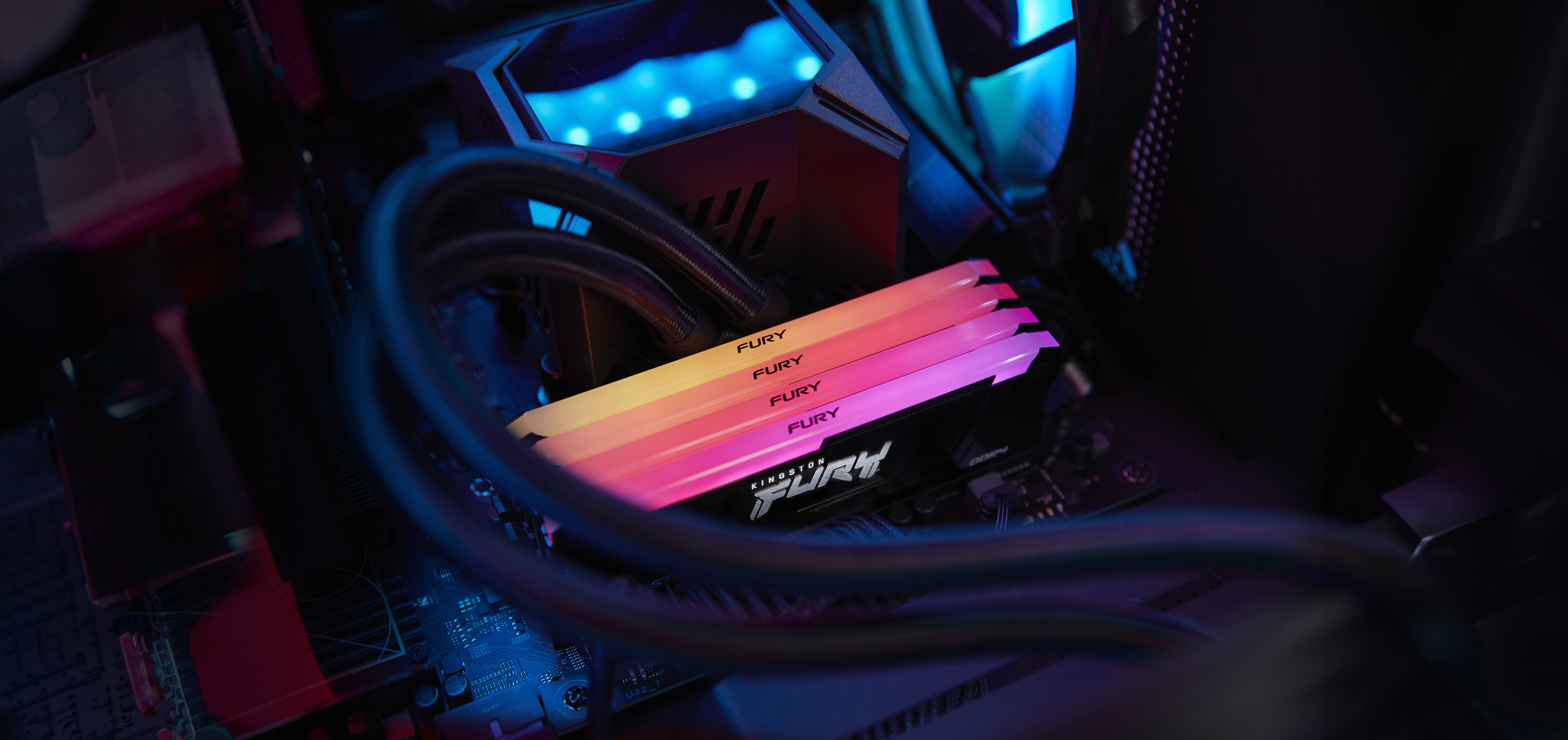 Kingston FURY Beast RGB - DDR4 - Kit - 32 GB: