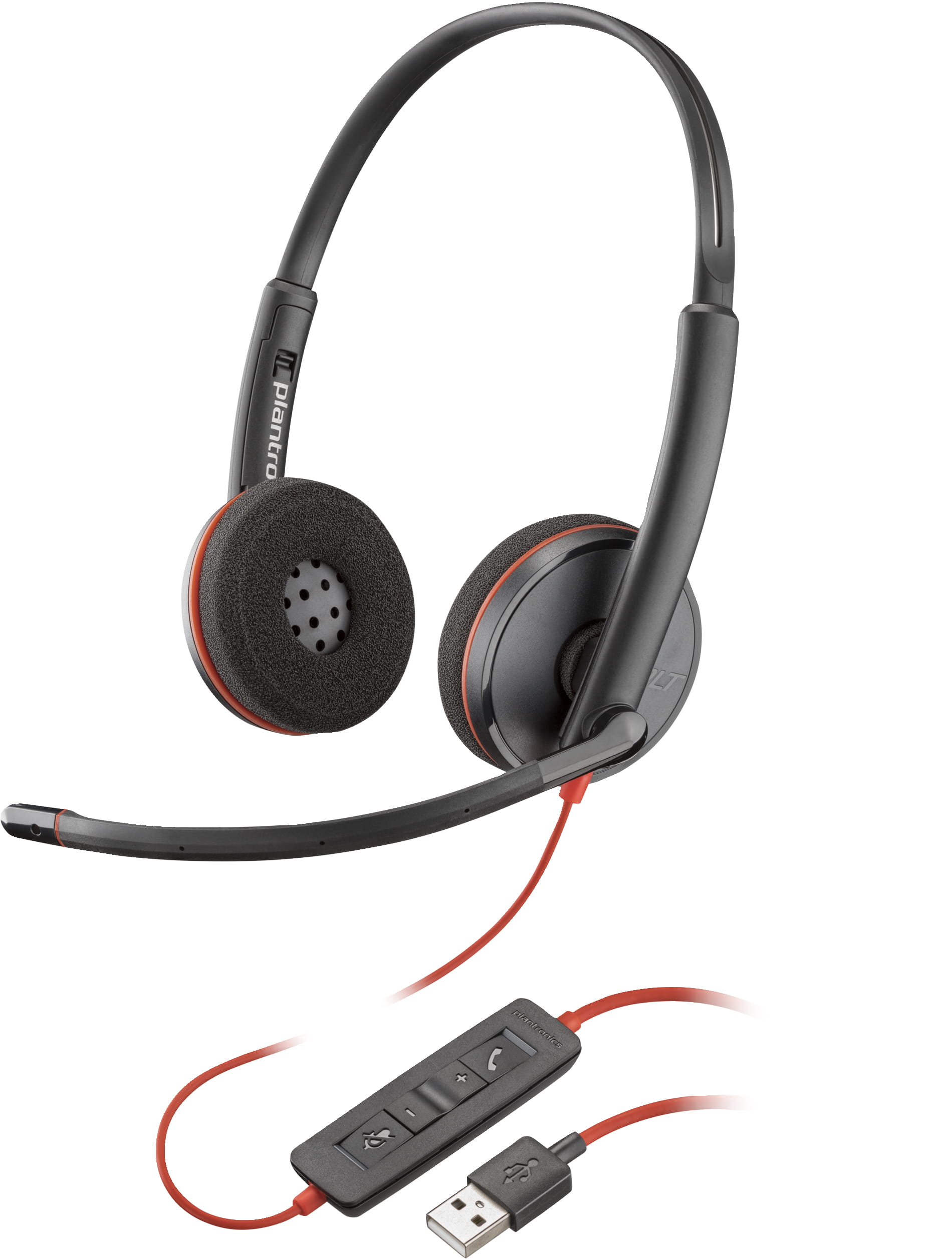 HP Poly Blackwire 3220 - 3200 Series - Headset - On-Ear