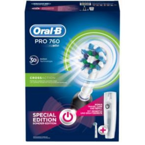 Oral-B Pro 760 - Zahnbürste - Schwarz