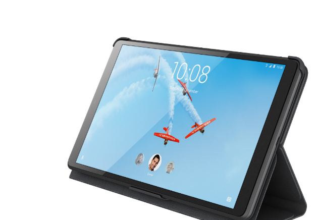 Lenovo Schutzhülle Flip-Hülle für Tablet - Polyurethan - Schwarz - 10.1" - für Smart Tab M10 HD (2nd Gen)
