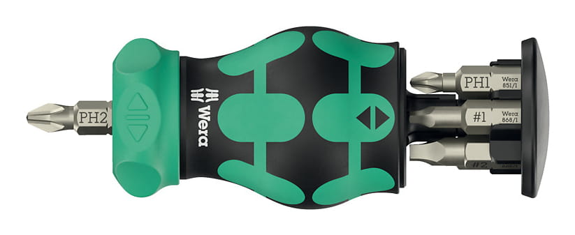 Wera Kraftform Kompakt Stubby magazine RA 4, 60 mm, 115 mm, 40 mm, 180 g, 6 Stück(e)