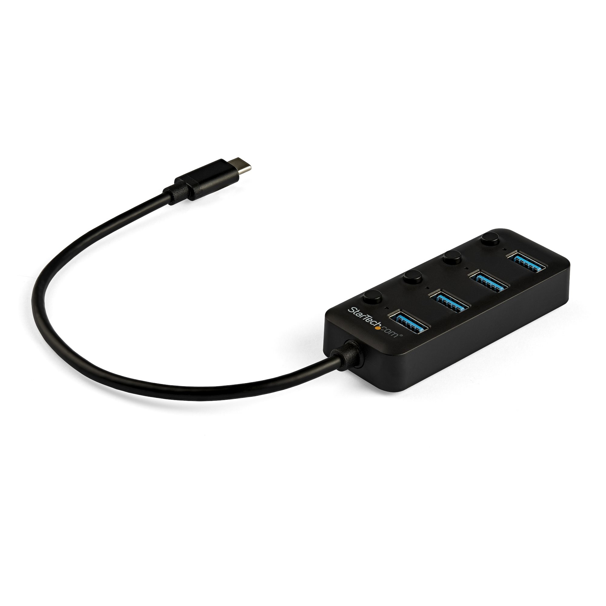StarTech.com Startech 4 Port USB-C Hub - 4x USB-A mit individuellen An/Aus-Schaltern
