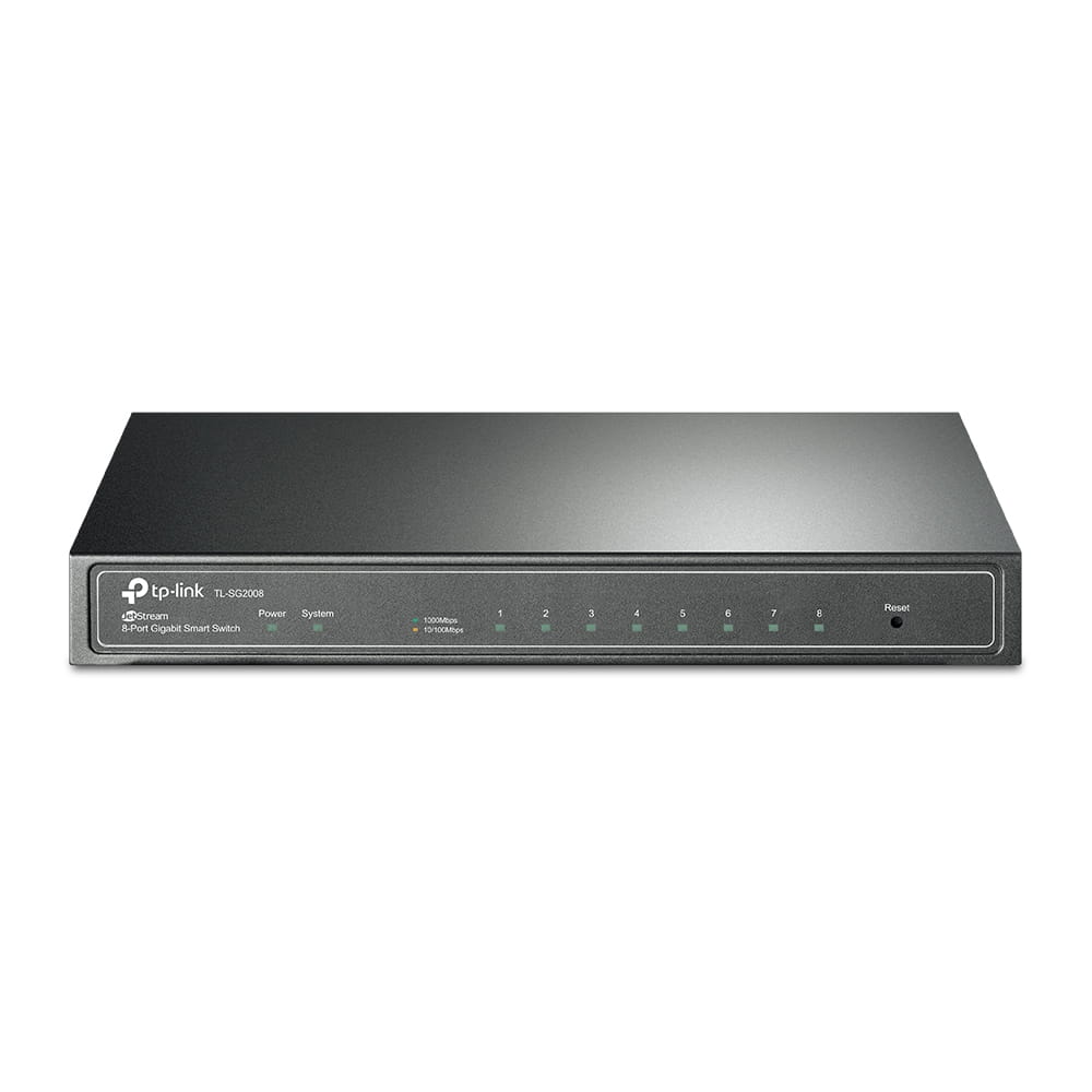 TP-LINK TL-SG2008 - Switch - managed - 8 x 10/100/1000 TP-LINK TL-SG2008 - Switch - managed - 8 x 10/100/1000