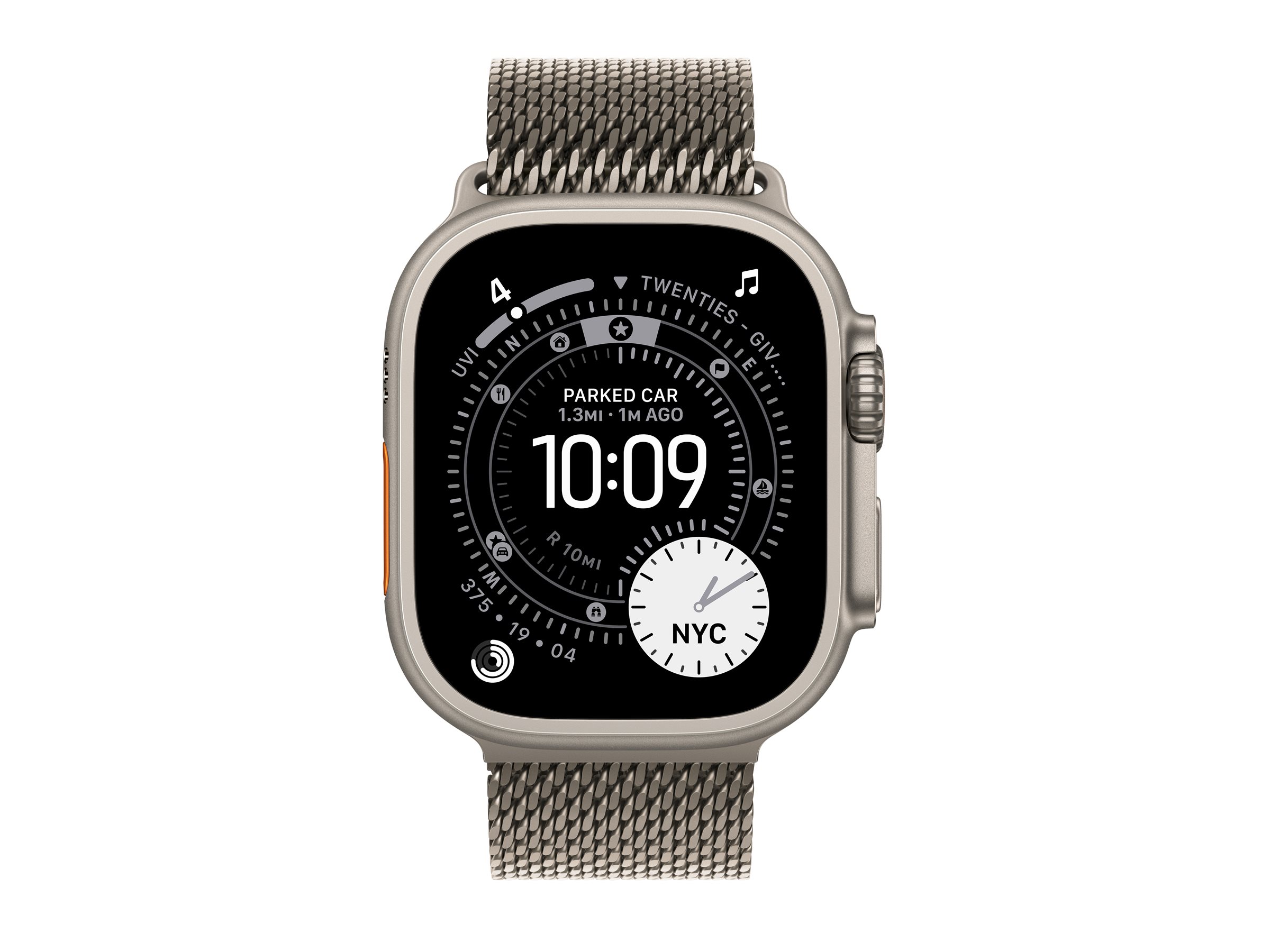 Apple Watch Ultra 3 - 49 mm - natürliches Titan