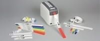 Zebra Z-Band Direct - Polypropylen (PP) - permanenter Acrylklebstoff - perforiert - 6 mil - grün, Fühlmarke schwarz - 25.4 x 279.4 mm 1200 Stck. (6 Rolle(n)