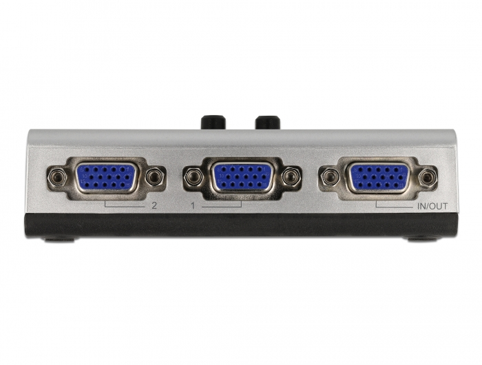 Delock Videoverteiler/-Switch - 2 x VGA - Desktop