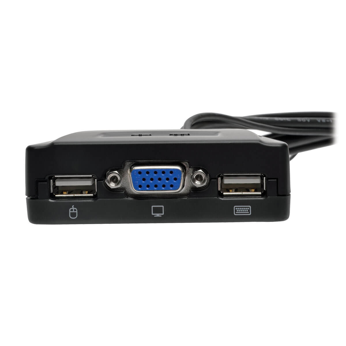 Tripp Eaton Tripp Lite series 2-Port USB/VGA Cable KVM Switch with Cables and USB Peripheral Sharing