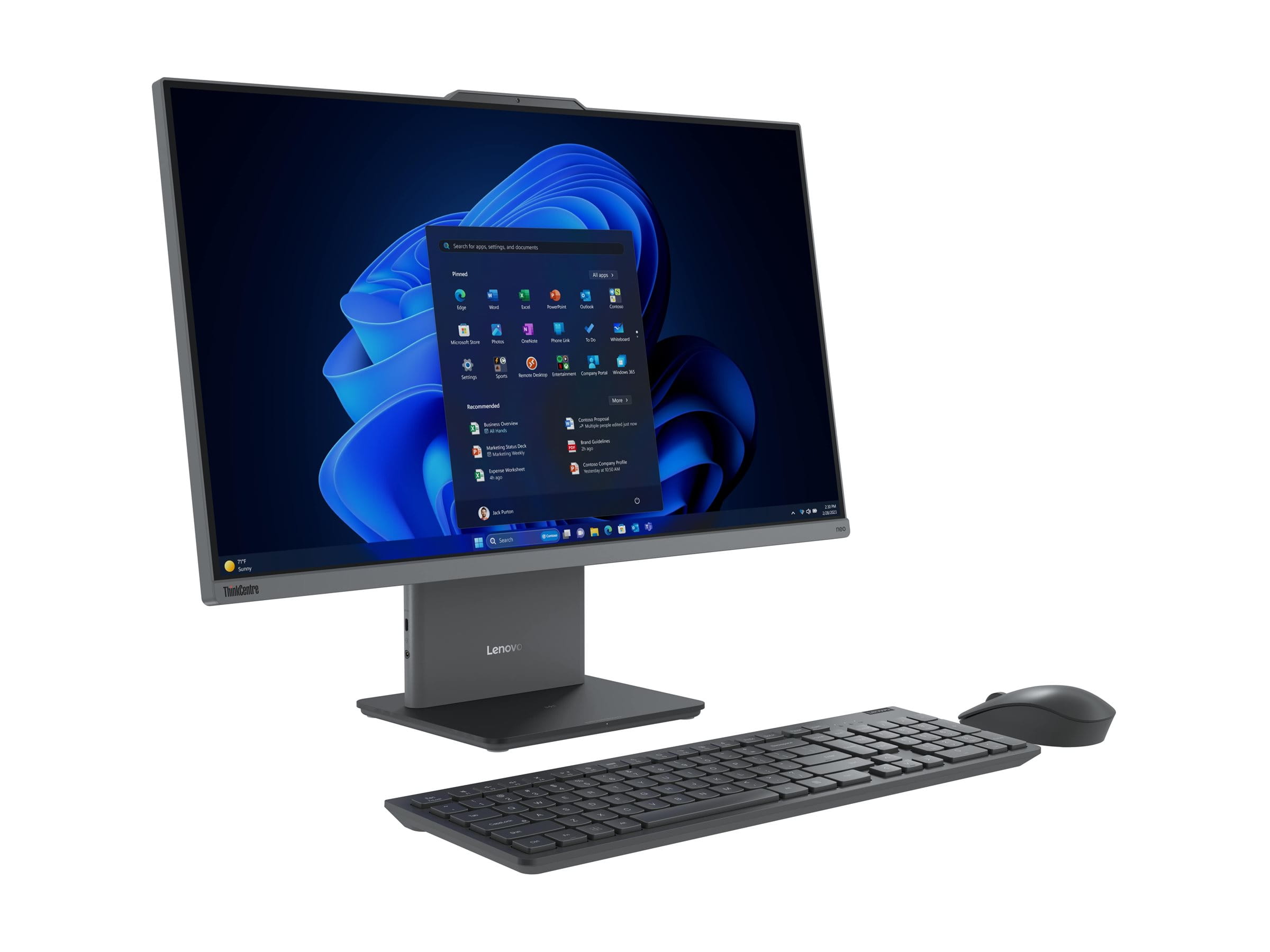 Lenovo ThinkCentre neo 50a 27 G5 12SA - All-in-One