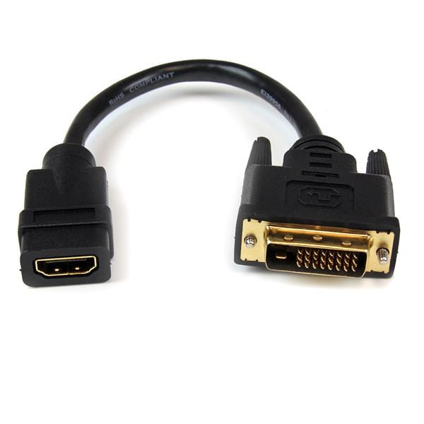StarTech.com HDMI auf DVI Adapter 20cm - DVI-D (25 pin)