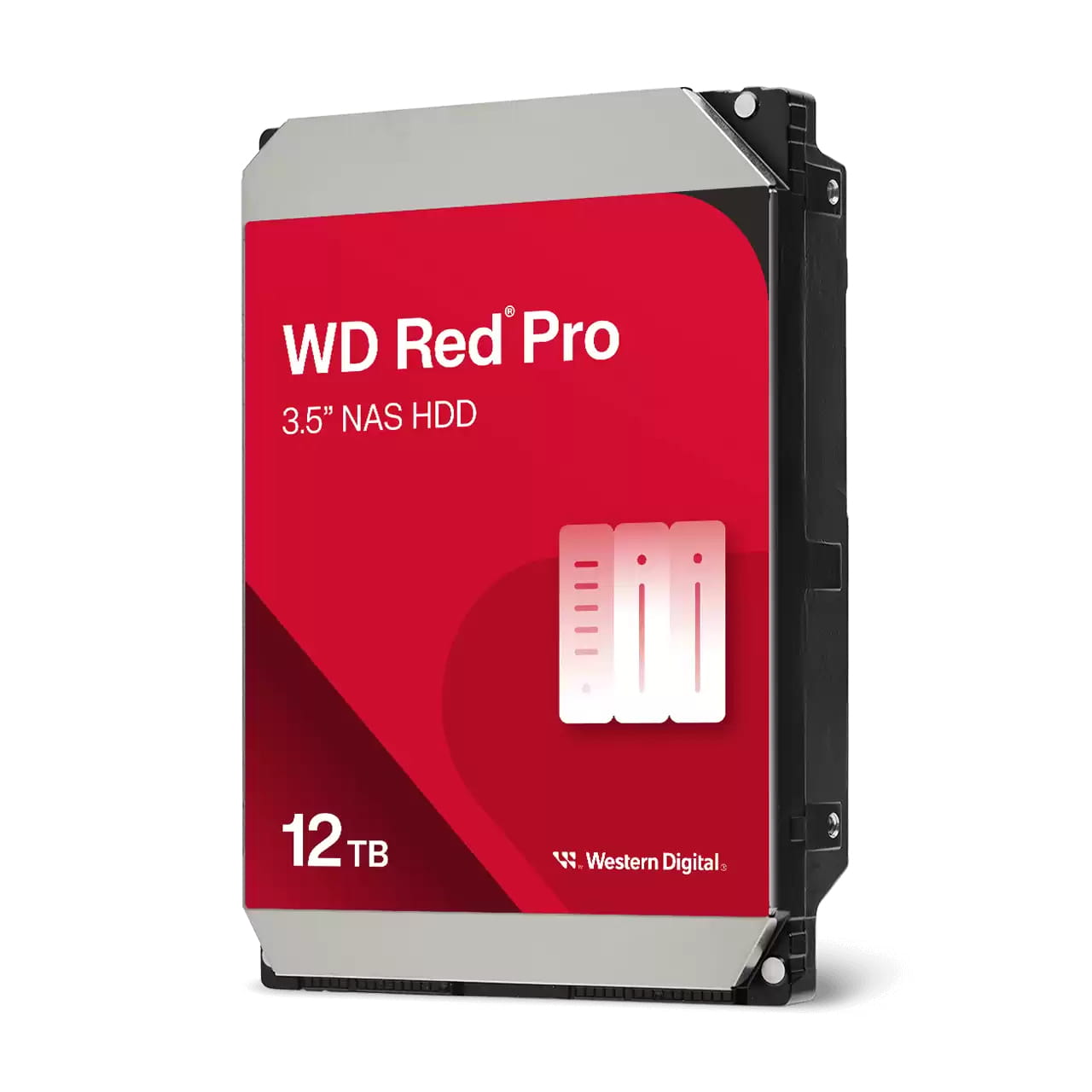 WD Red Pro WD122KFBX - Festplatte - Enterprise - 12 TB - intern - 3.5" (8.9 cm)