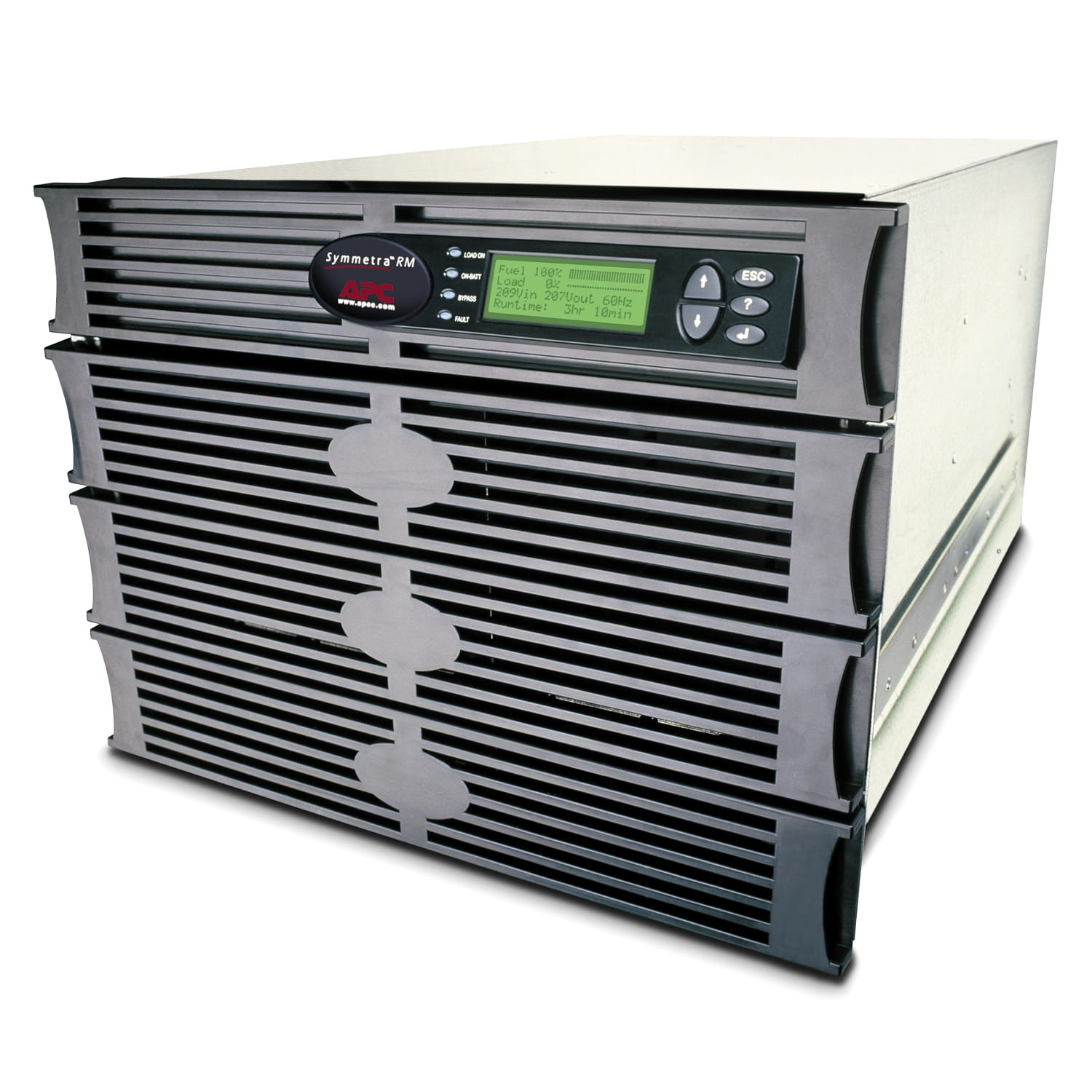 APC Symmetra RM 4kVA Scalable to 6kVA N+1 - Strom - Anordnung (Rack - einbaufähig)