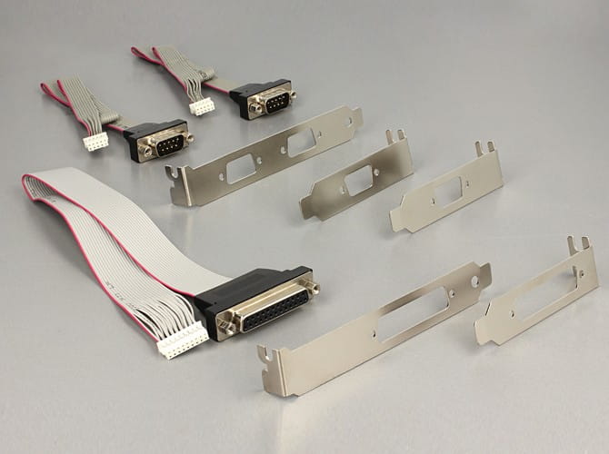 Delock MiniPCIe I/O PCIe full size 2 x Serial