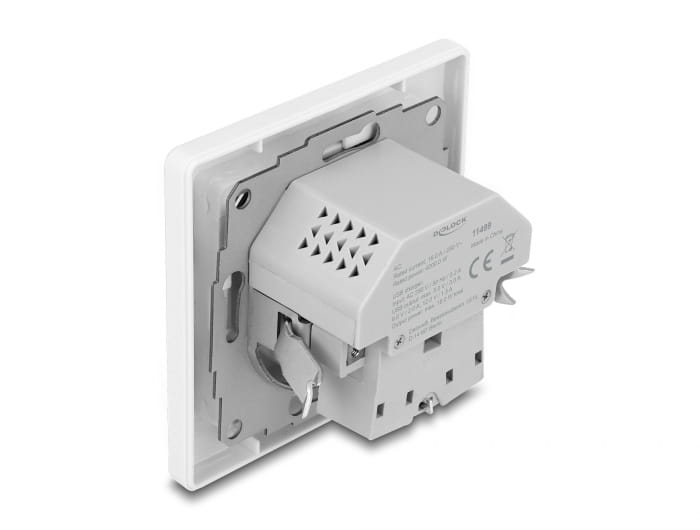 Delock Steckdose - mit PD 3.0, 18 W - 2P+E