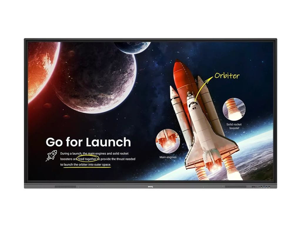 BenQ Essential Series RE8603 - 218 cm (86") Diagonalklasse LCD-Display mit LED-Hintergrundbeleuchtung - Bildung / Geschäft - mit Touchscreen (Multi-Touch)