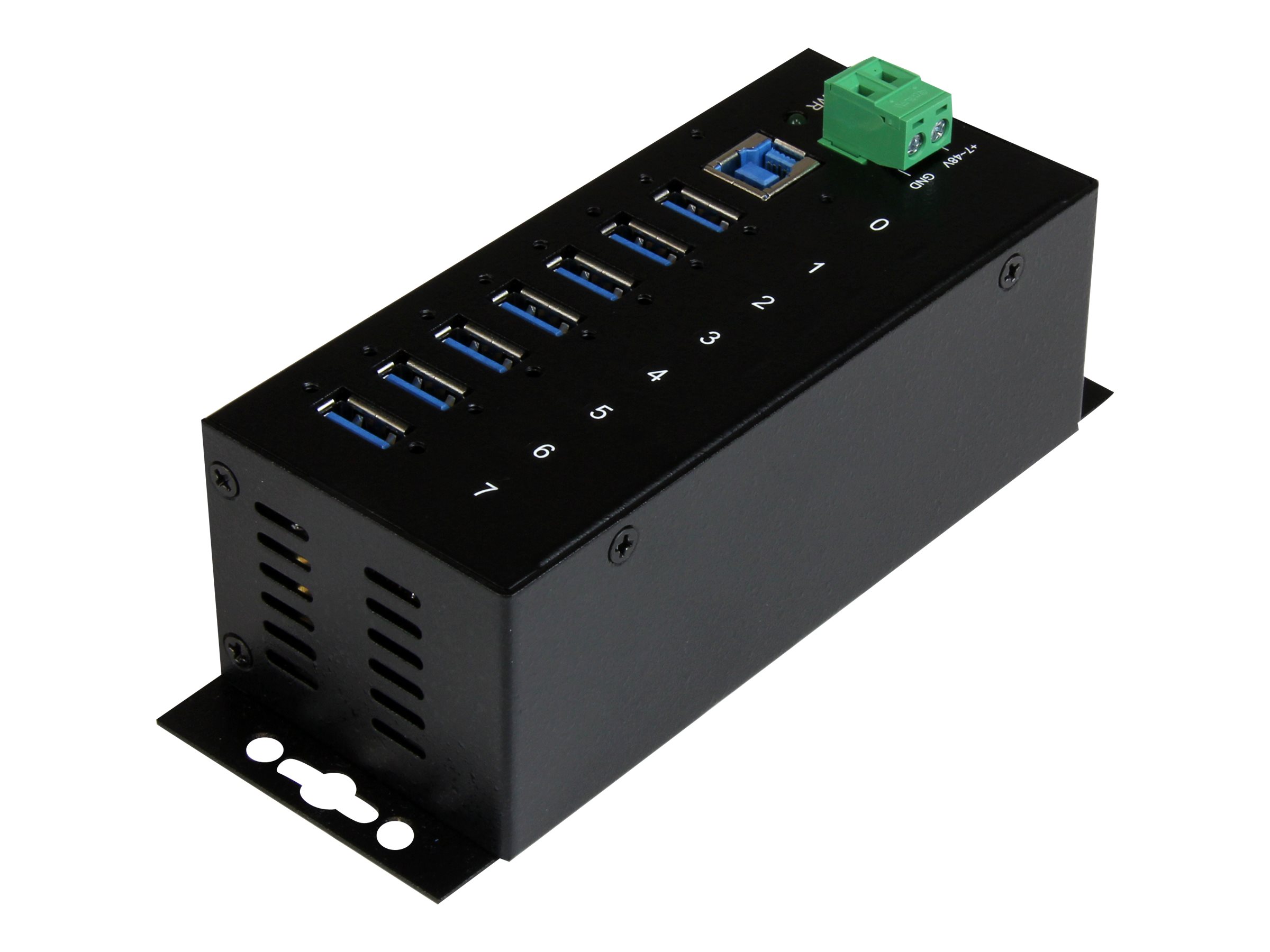 StarTech.com Industrieller 7 Port USB 3.0 Hub mit Überspannungsschutz StarTech.com Industrieller 7 Port USB 3.0 Hub mit Überspannungsschutz