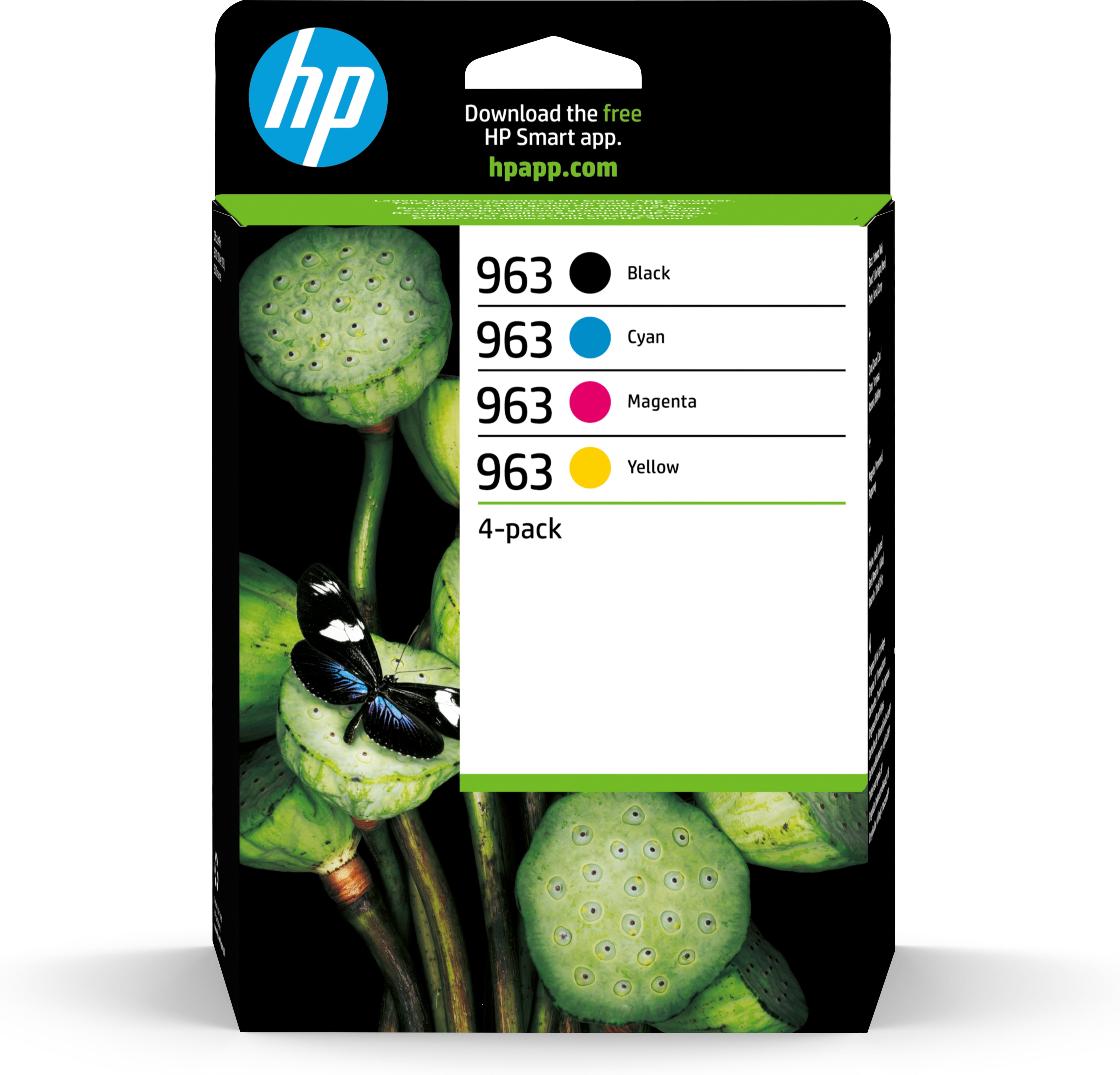 HP 963 Black/Cyan/Magenta/Yellow - Original - Tintenpatrone