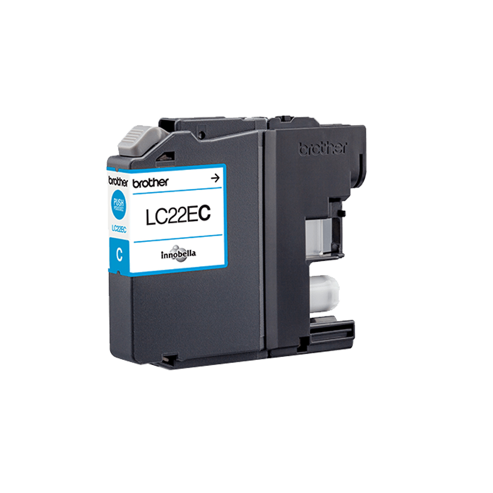 Brother LC22EC - Sehr hohe Ergiebigkeit - Cyan