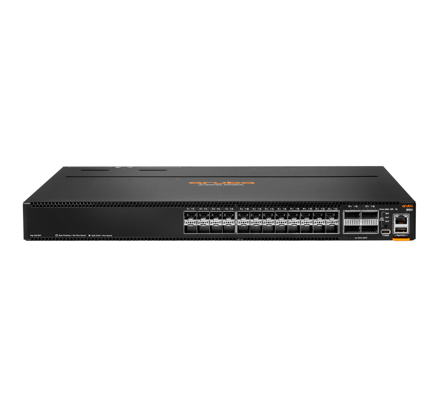 HPE Aruba Networking CX 8100 24x10G SFP+ 4x40/100G