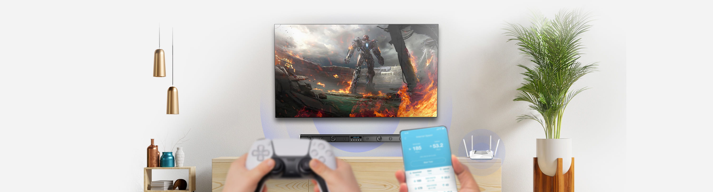 D-Link EAGLE PRO AI R32 - Wireless Router 4-Port-Switch