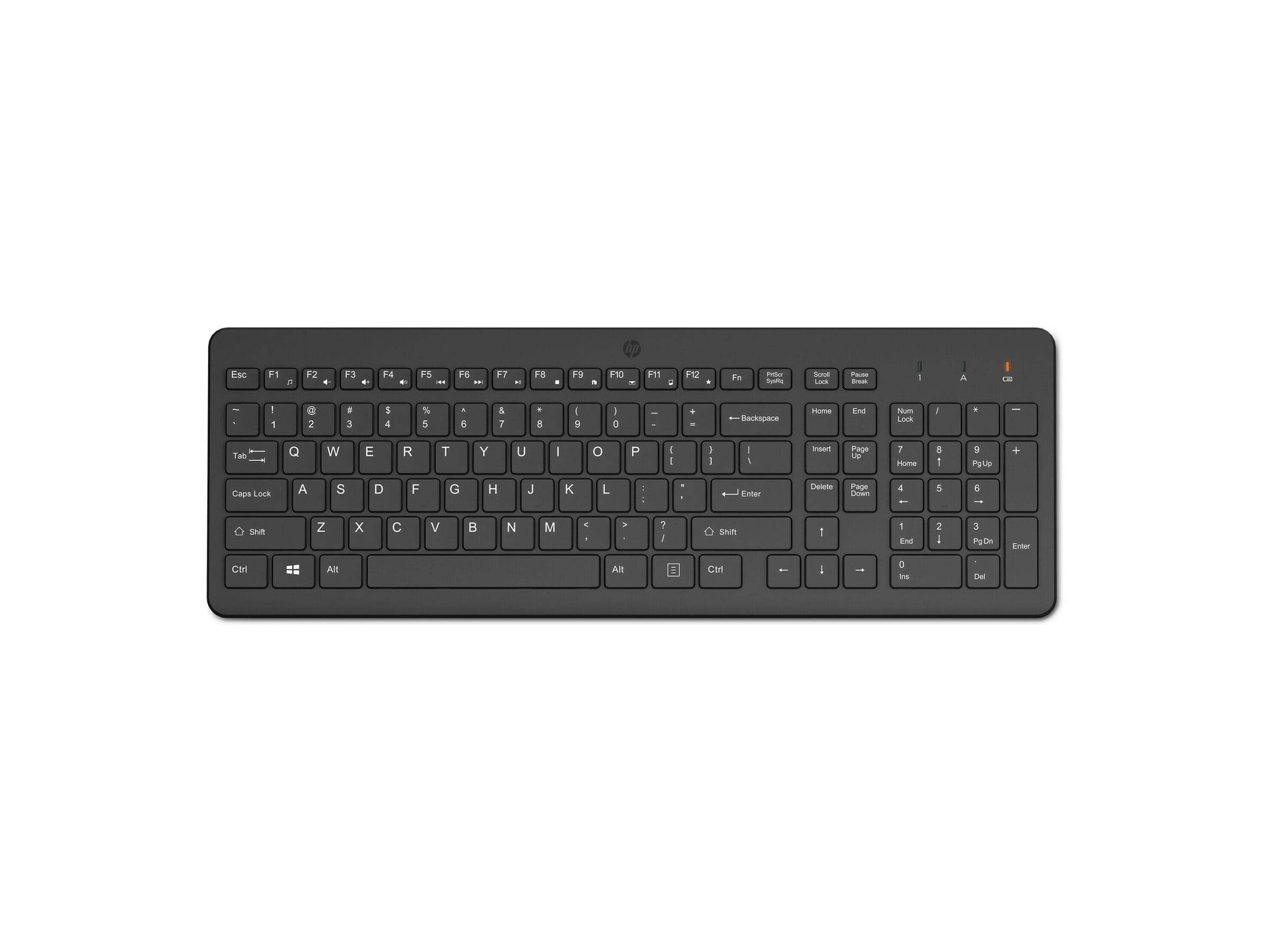 HP 220 - Tastatur - kabellos - 2.4 GHz - Deutsch