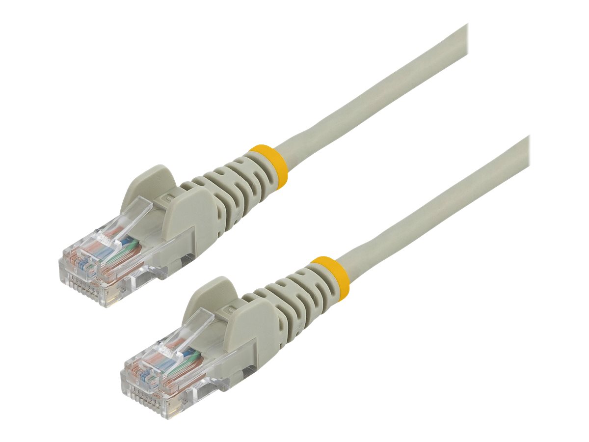 StarTech.com 3m Cat5e RJ45 UTP Netzwerkkabel Snagless - Cat 5e Patchkabel - Grau - Stecker / Stecker - Patch-Kabel - RJ-45 (M)