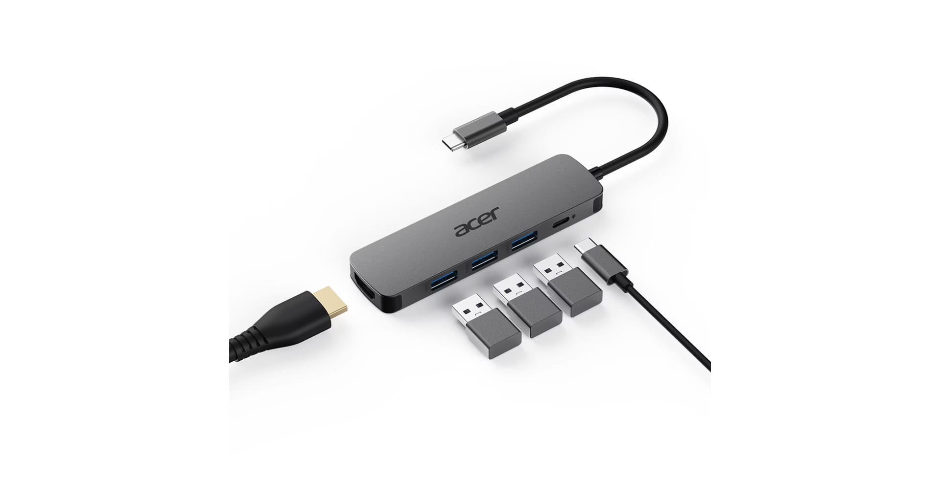 Acer 5-in-1 Type-C Dongle - Dockingstation