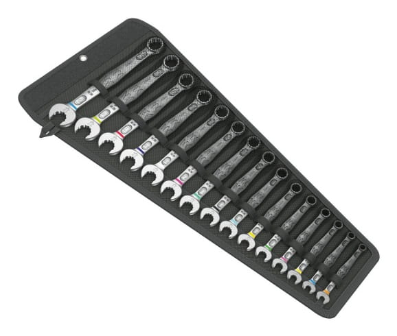 Wera 05020302001, 5.5,6,7,8,9,10,11,12,13,14,15,16,17,18,19 mm, Schwarz, Edelstahl, Tschechische Republik, 295 mm, 105 mm, 80 mm