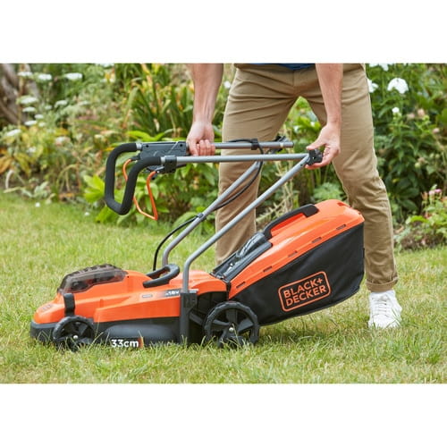 Black & Decker BCMW3318N, Schieberasenmäher, 250 m², 33 cm, 2,5 cm, 6,5 cm, 35 l