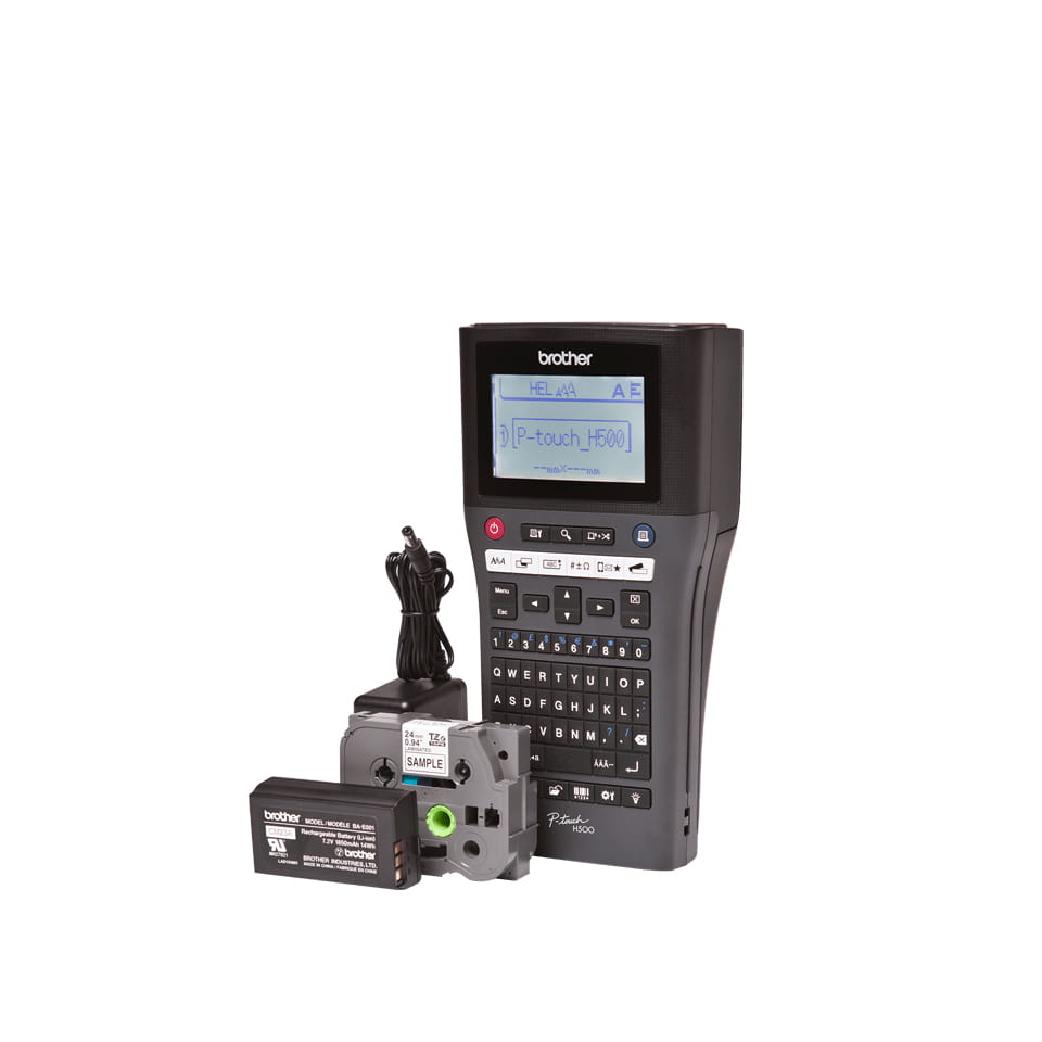 Brother P-Touch PT-H500LI - Beschriftungsgerät - s/w - Thermotransfer - Rolle (2,4 cm)