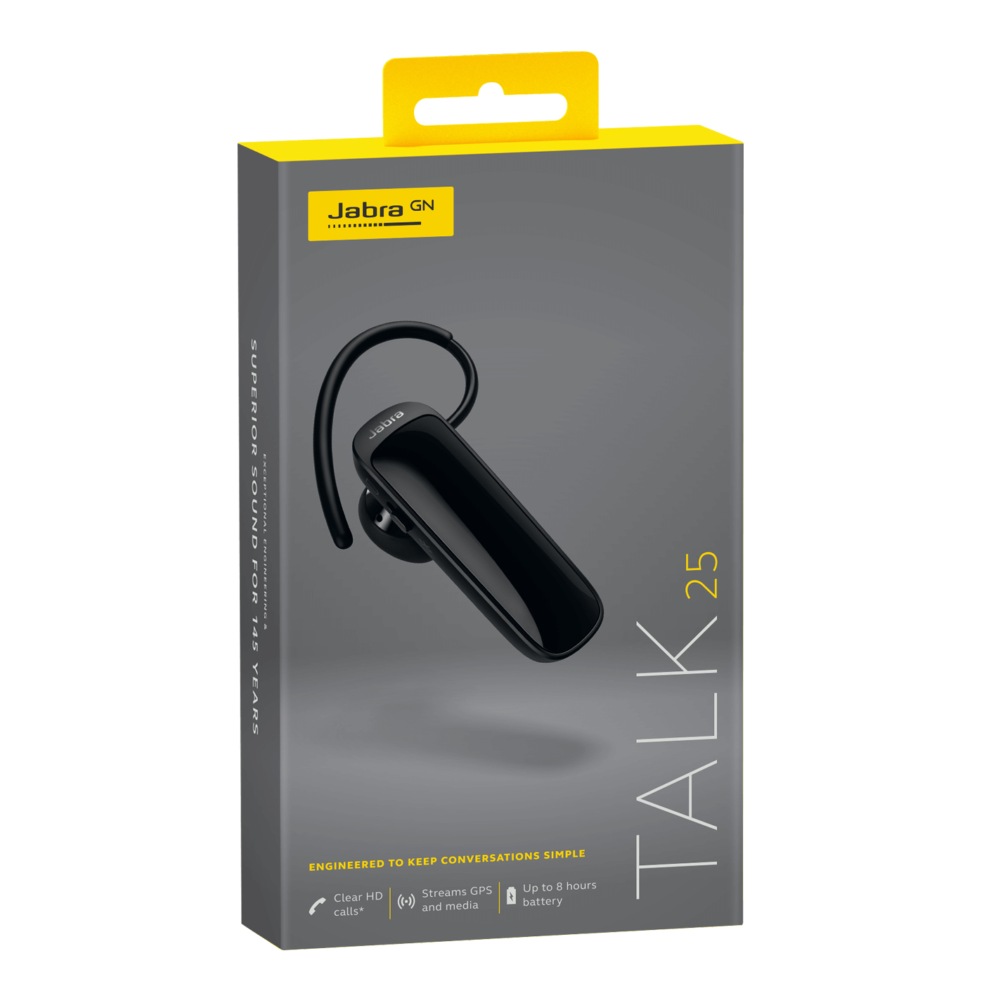 Jabra TALK 25 - Headset - im Ohr - über dem Ohr angebracht