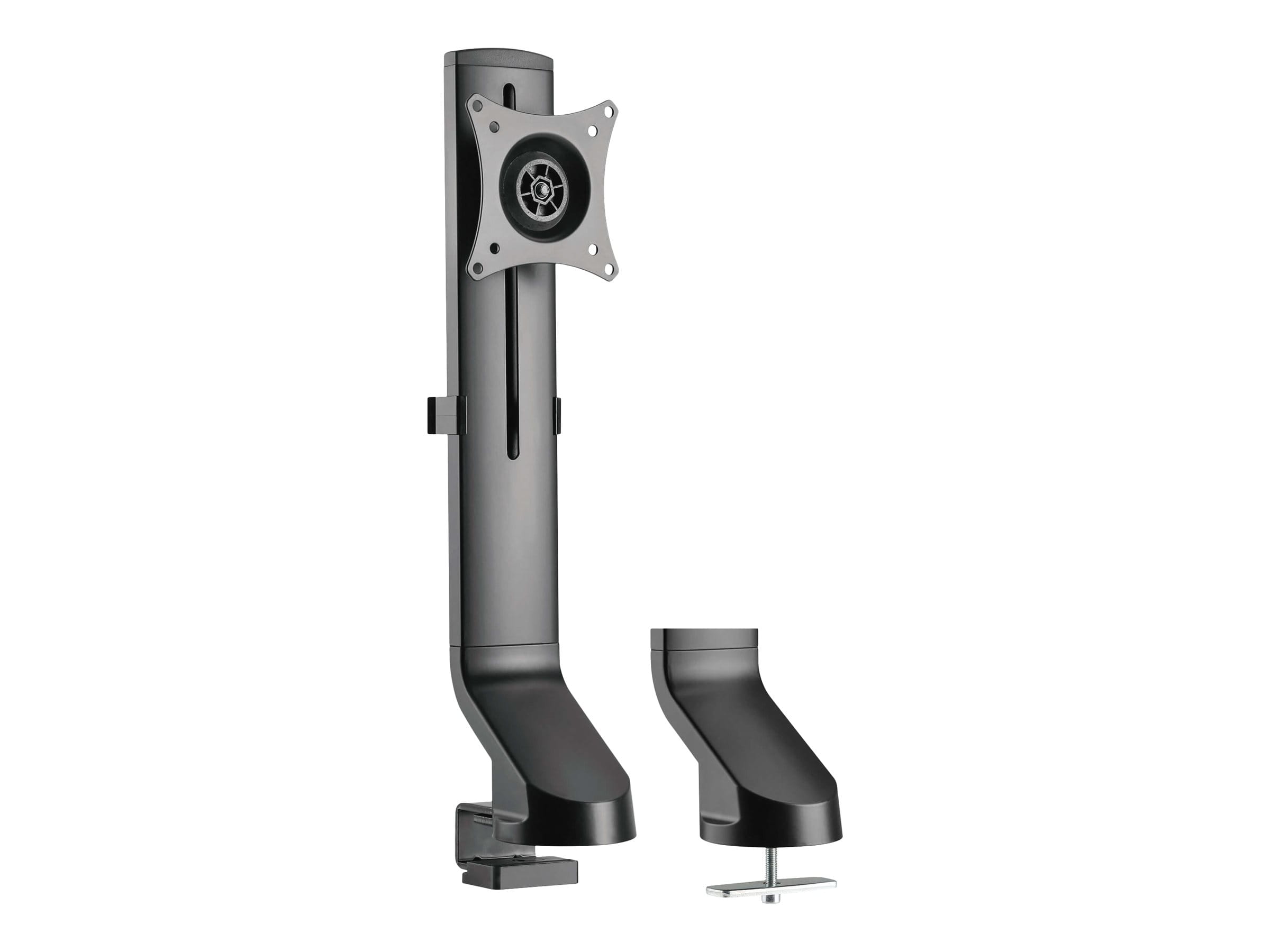 Tripp Eaton Tripp Lite Series Single-Display Monitor Arm with Desk Clamp and Grommet - Height Adjustable, 17" to 32" Monitors - Befestigungskit - für Monitor - Stahl - Schwarz - Bildschirmgröße: 43.2-81.3 cm (17"-32")