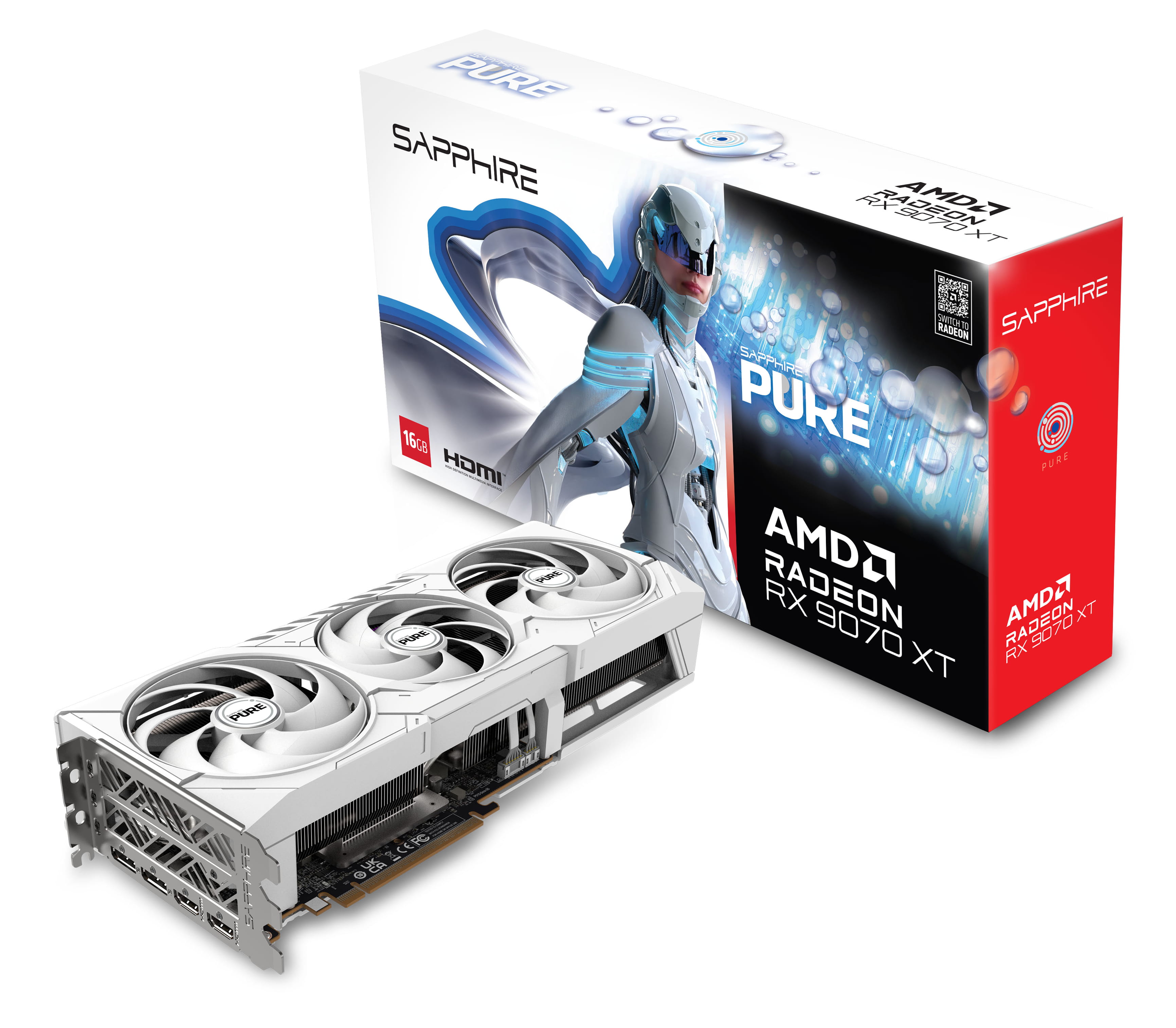 Sapphire Pure Radeon RX 9070 XT - Grafikkarte