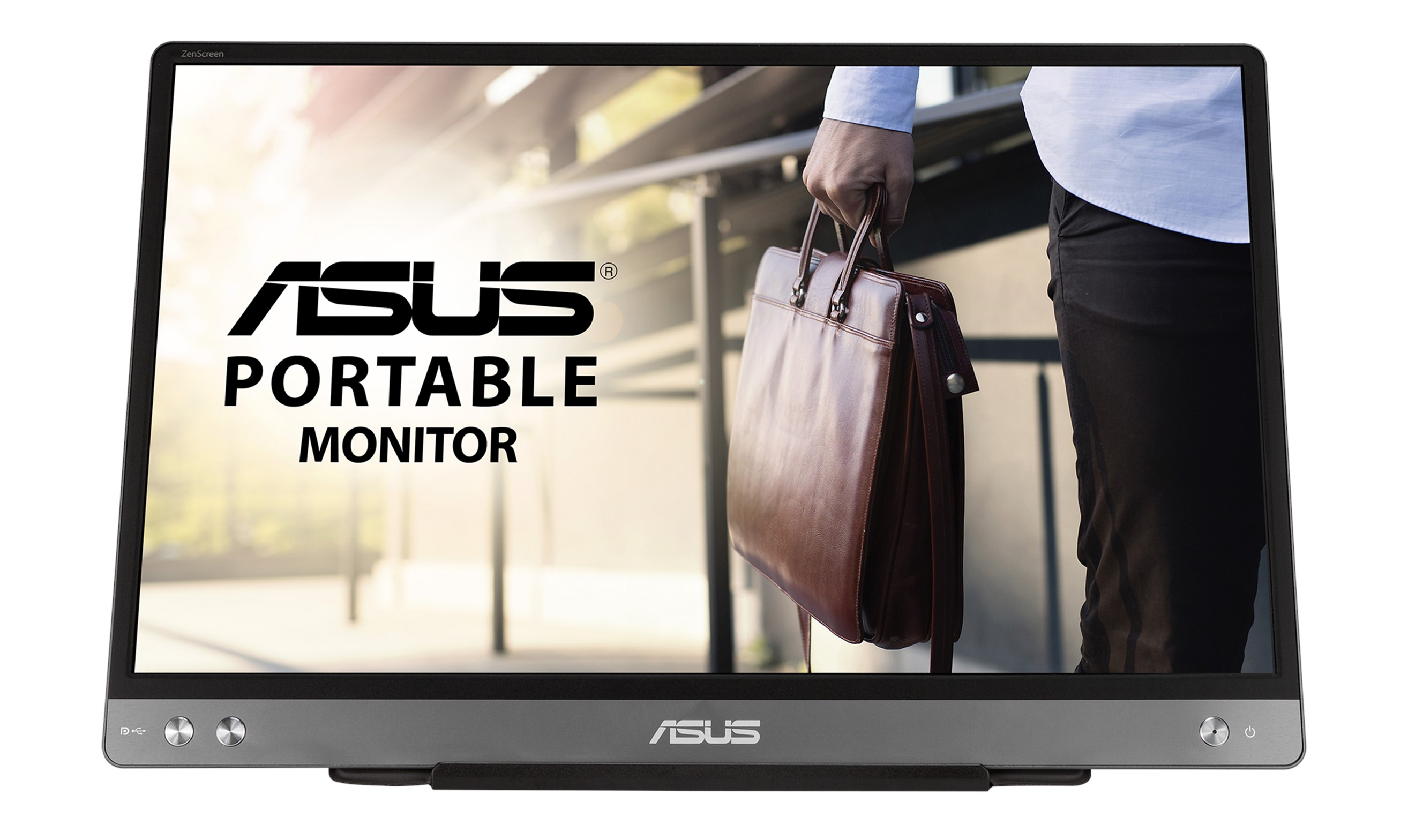 ASUS MB14AC, 35,6 cm (14"), 1920 x 1080 Pixel, Full HD, 5 ms, Grau