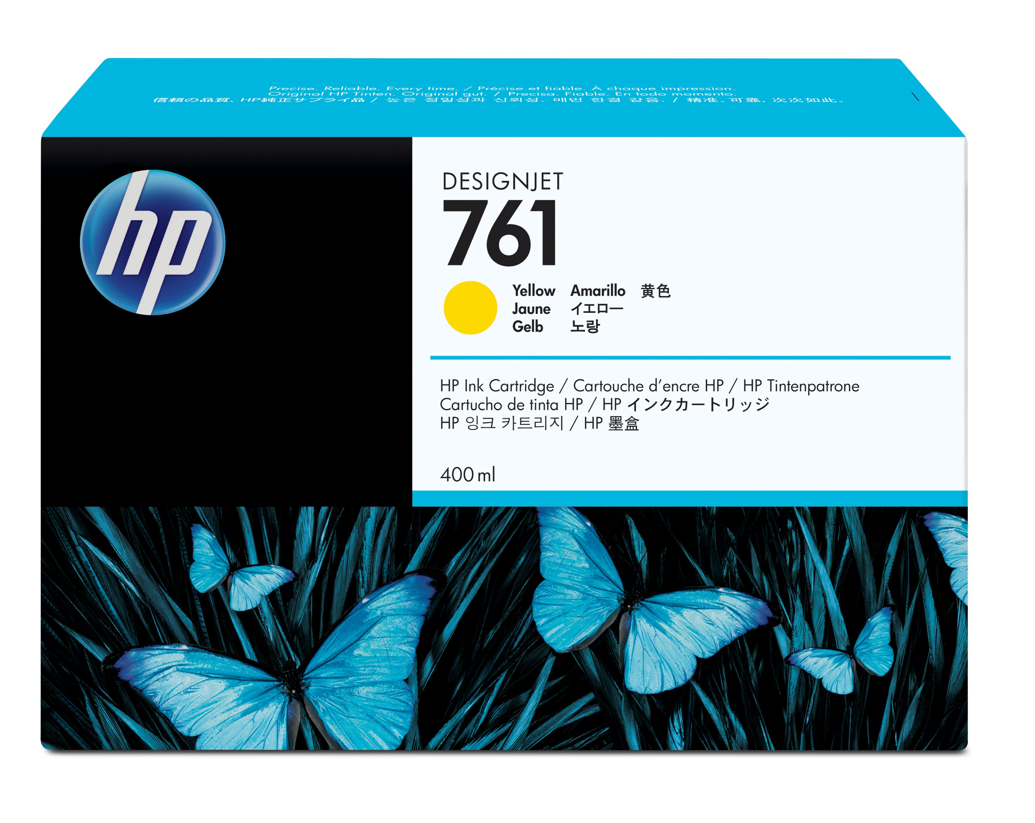 HP 761 - 400 ml - Gelb - original - DesignJet