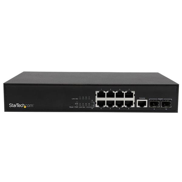 StarTech.com Switch - managed - 8 x 10/100/1000