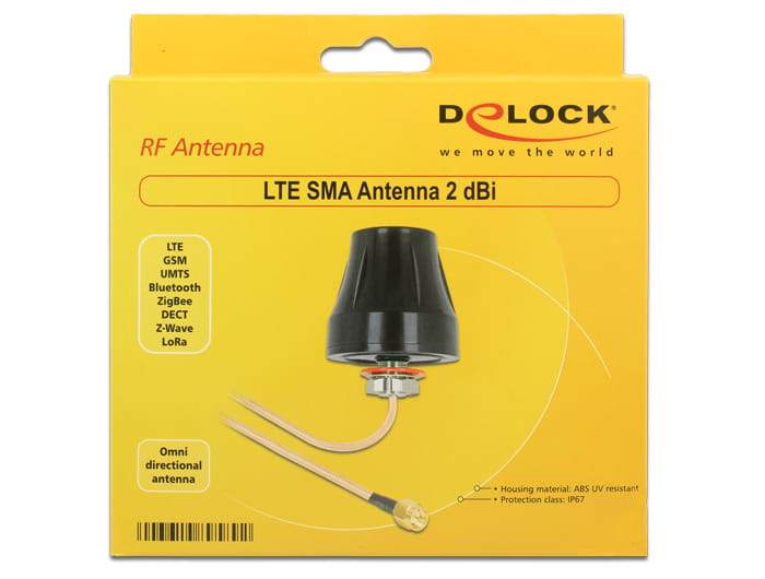 Delock Antenne - Smart Home - 2 dBi - ungerichtet