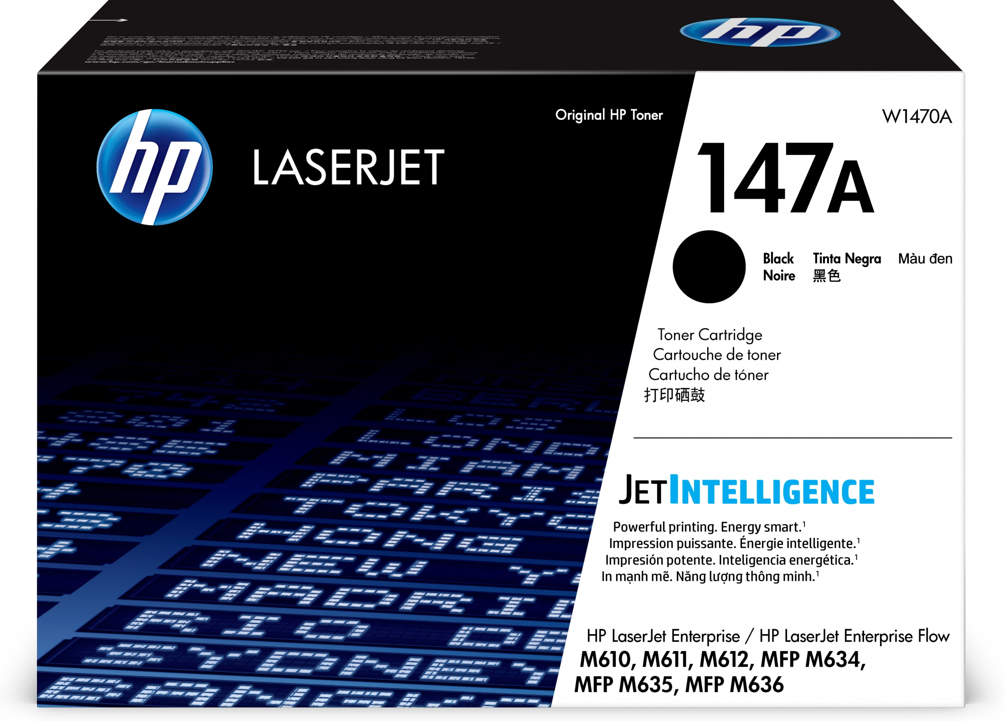 HP 147A - Schwarz - original - LaserJet - Tonerpatrone (W1470A)