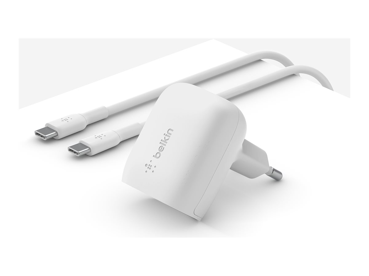 Belkin BoostCharge - Netzteil - 20 Watt - 3 A - Power Delivery 3.1, Fast Charge (USB-C)