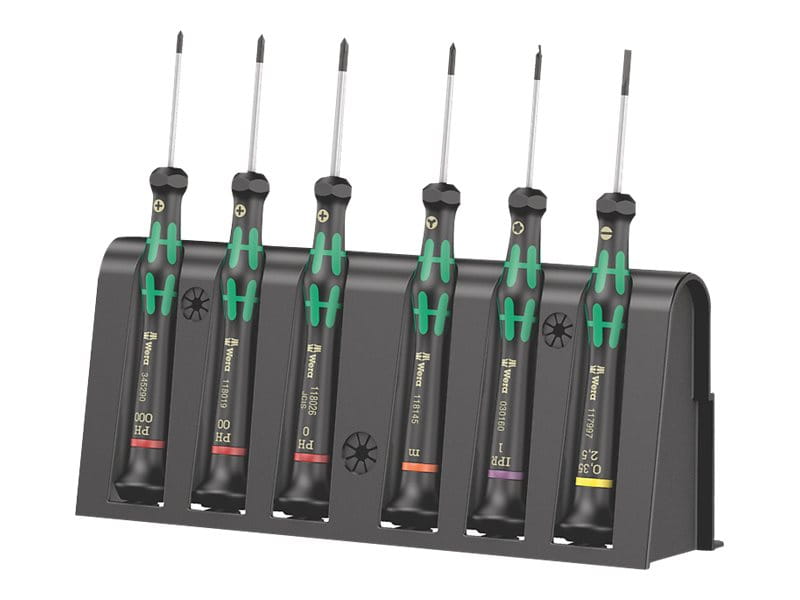 Wera Series Kraftform Micro 2050/6 - Schraubendrehersatz