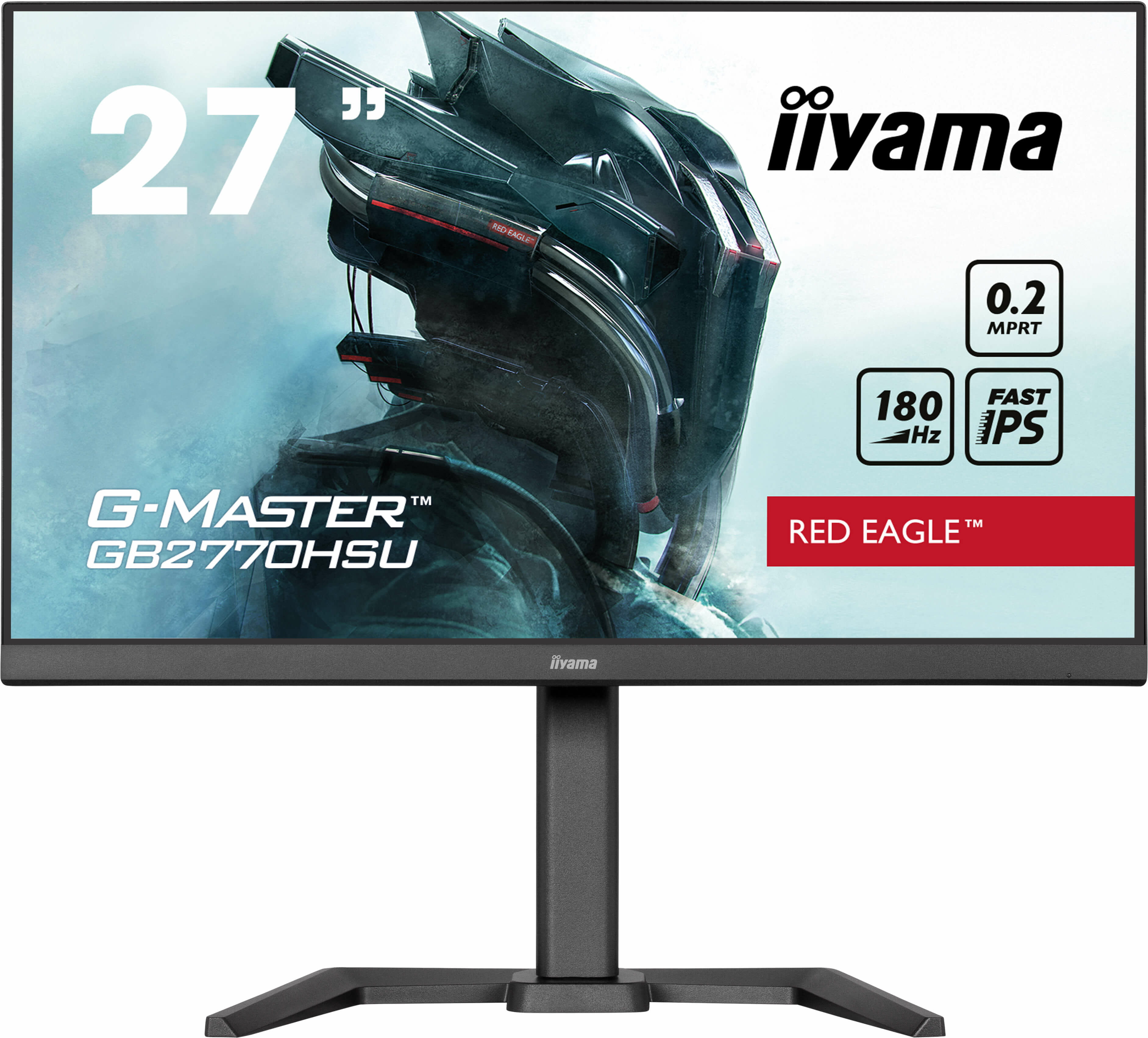 Iiyama G-MASTER Red Eagle GB2770HSU-B6 - LED-Monitor - Gaming - 68.6 cm (27")