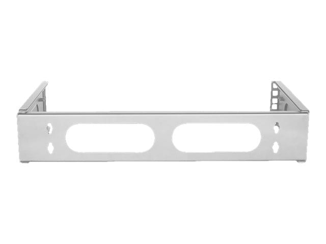 LogiLink Rack Bracket - geeignet für Wandmontage - Hellgrau, RAL 7035 - 2U - 48.3 cm (19")