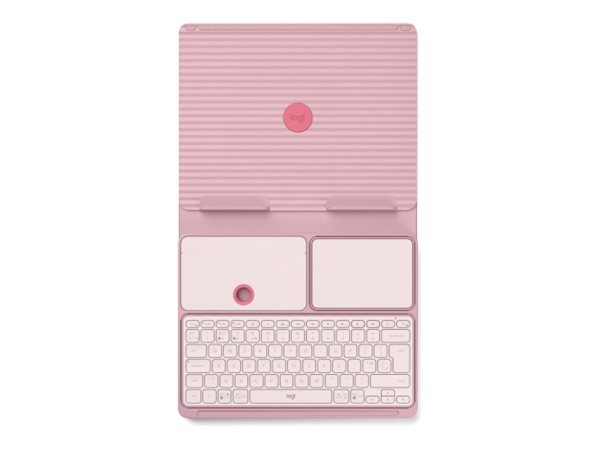 Logitech Casa Pop-Up Desk - Tastatur- und Touchpad-Set